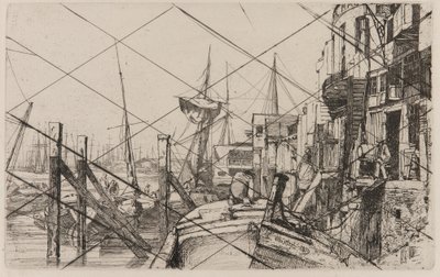 Limehouse, 1859. od James Abbott McNeill Whistler