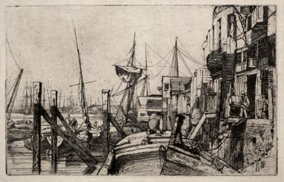Limehouse, 1859. od James Abbott McNeill Whistler