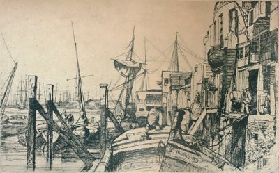 Limehouse, 1859, 1904 od James Abbott McNeill Whistler