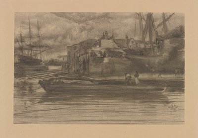 Limehouse, 1878. od James Abbott McNeill Whistler
