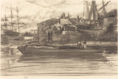 Limehouse, 1878. od James Abbott McNeill Whistler