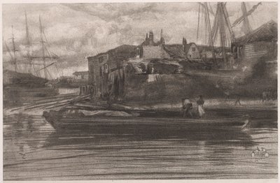 Limehouse, 1878. od James Abbott McNeill Whistler