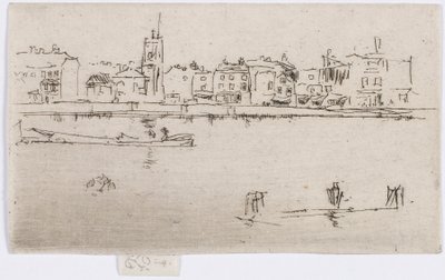 Památník malé Chelsea, 1887. od James Abbott McNeill Whistler