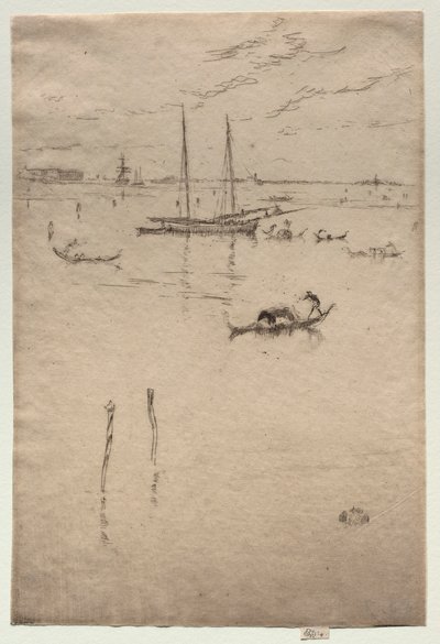 Malá laguna. od James Abbott McNeill Whistler