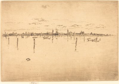 Malé Benátky, 1880. od James Abbott McNeill Whistler