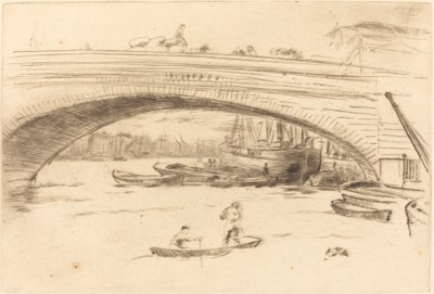 London Bridge, c. 1875. od James Abbott McNeill Whistler