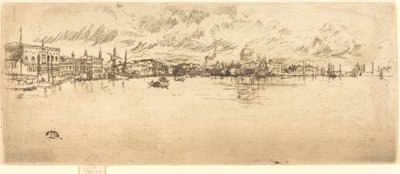 Dlouhé Benátky, 18791880. od James Abbott McNeill Whistler