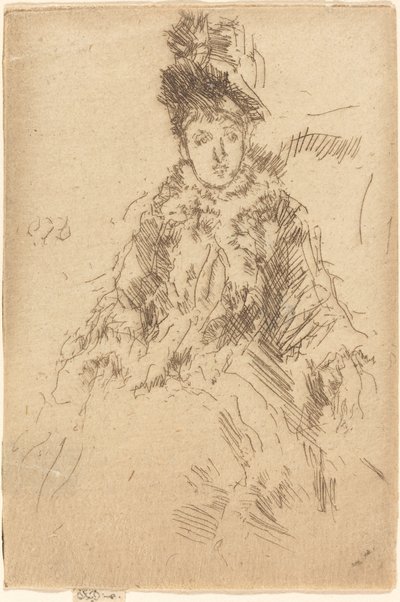 Slečna Lenoirová, c. 1887. od James Abbott McNeill Whistler