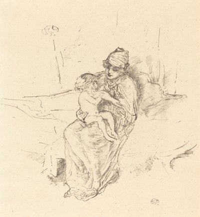 Matka a dítě, č. 1, 18911895. od James Abbott McNeill Whistler