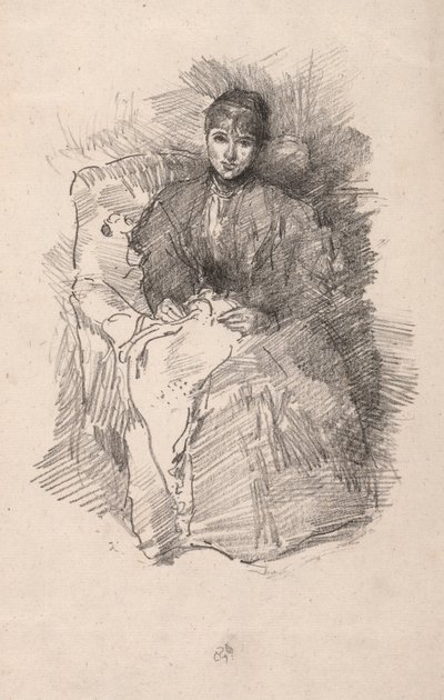 Vyšívání, 1896. od James Abbott McNeill Whistler