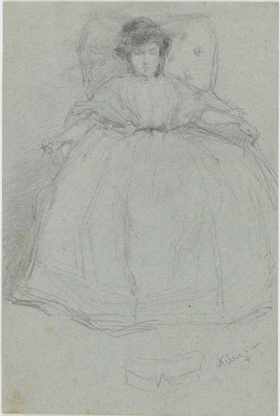 Nelly, 1867-1870. od James Abbott McNeill Whistler