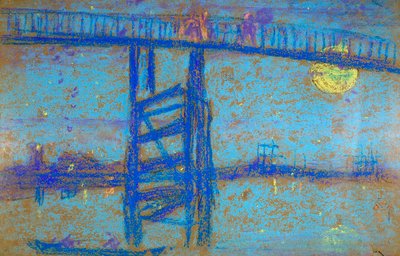 Nokturno: Battersea Bridge, 1872-1873 od James Abbott McNeill Whistler
