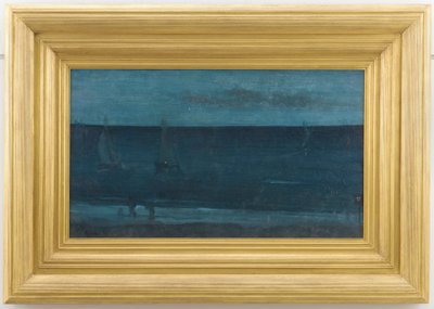 Nokturno: Modrá a stříbrná - Bognor, 1871-1876. od James Abbott McNeill Whistler