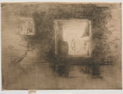 Nokturnová pec. od James Abbott McNeill Whistler