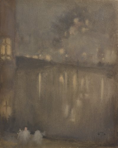 Nokturno: Gray and GoldCanal, Holandsko, 1882. od James Abbott McNeill Whistler