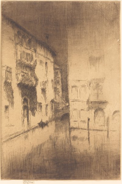 Nokturno: Paláce, 18791880. od James Abbott McNeill Whistler