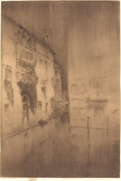 Nokturno: Paláce, 18791880. od James Abbott McNeill Whistler