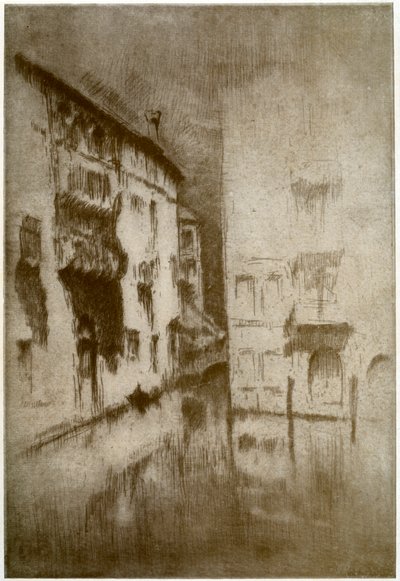 Nokturno: Paláce, c1879 1904. od James Abbott McNeill Whistler