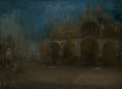 "Nokturno, modrá a zlatá - St Mark