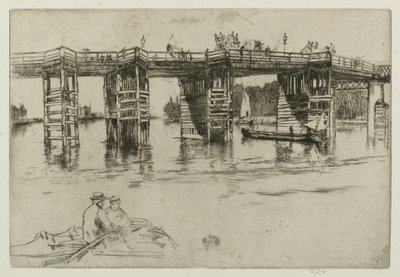 Starý most Putney od James Abbott McNeill Whistler