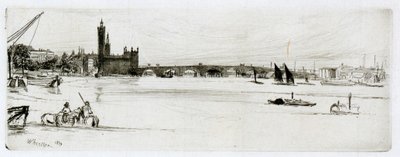 Starý Westminsterský most od James Abbott McNeill Whistler