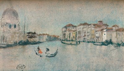 Na benátském kanálu, c1854-1903, 1903 od James Abbott McNeill Whistler