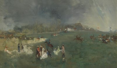 Koňský dostih od James Abbott McNeill Whistler