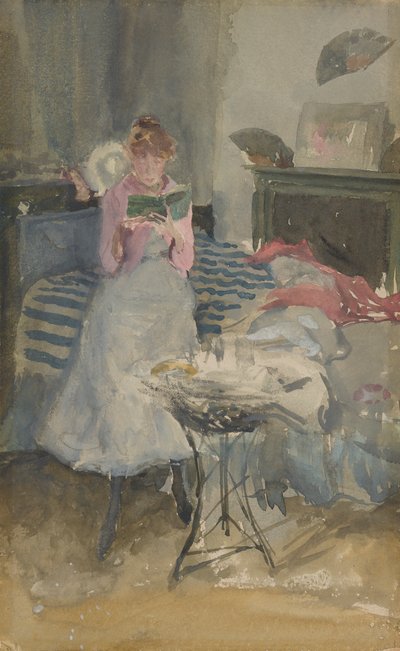 Pink Note - The Novelette, 1883-1884. od James Abbott McNeill Whistler