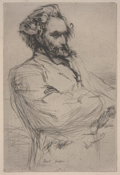 Portrét Droueta od James Abbott McNeill Whistler