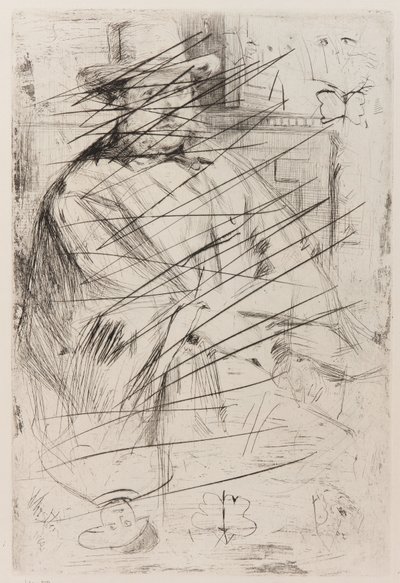Portrét muže, od James Abbott McNeill Whistler
