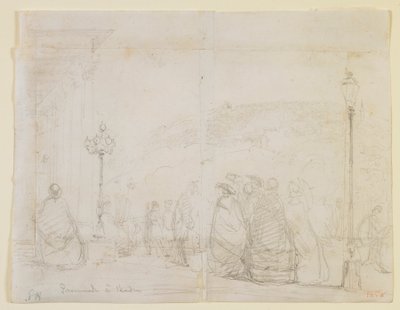 Procházka v Badenu, 1858. od James Abbott McNeill Whistler