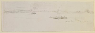 Poblíž Mohuče, 1858. od James Abbott McNeill Whistler