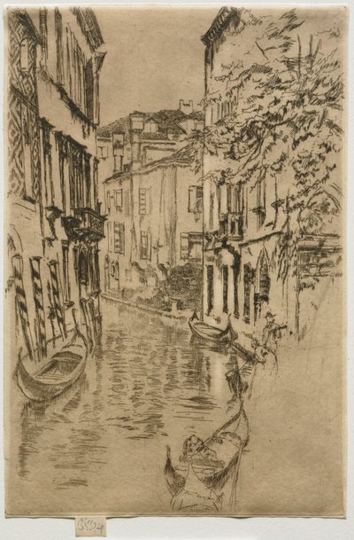 Tichý kanál. od James Abbott McNeill Whistler