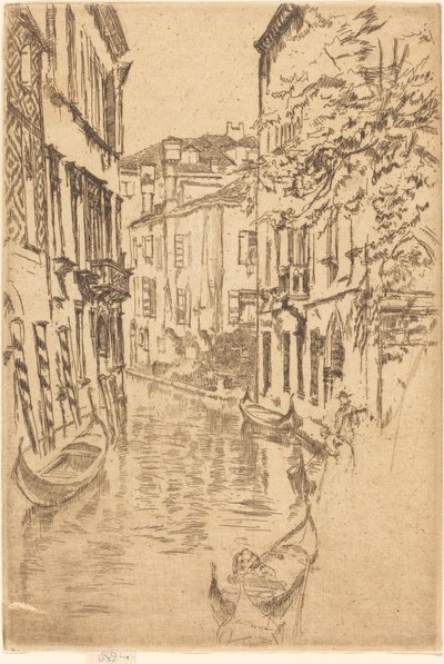 Tichý kanál, 1880. od James Abbott McNeill Whistler
