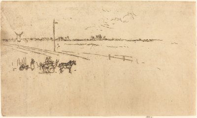 Nádraží, Voves, 1887. od James Abbott McNeill Whistler