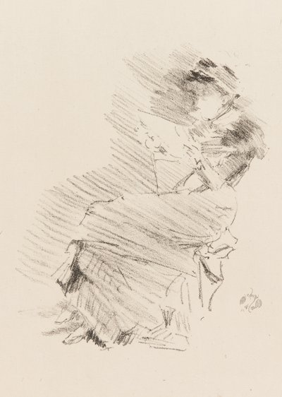 Reading, 1879 a 1887. od James Abbott McNeill Whistler
