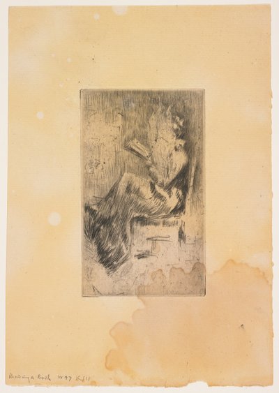Ein Buch lesen od James Abbott McNeill Whistler