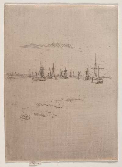 Vraťte se do Tilbury. od James Abbott McNeill Whistler