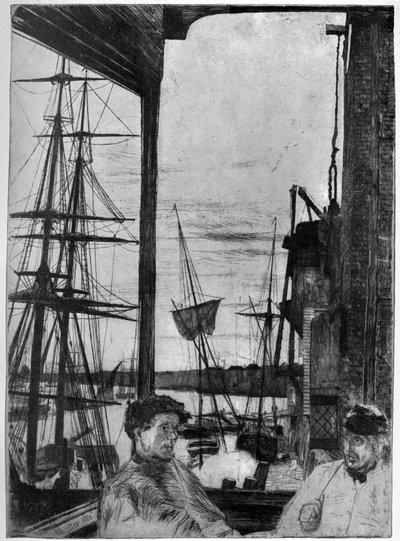 Rotherhithe, 1860 1904. od James Abbott McNeill Whistler