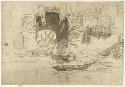 San Biagio Sada dvaceti šesti leptů (název série) od James Abbott McNeill Whistler