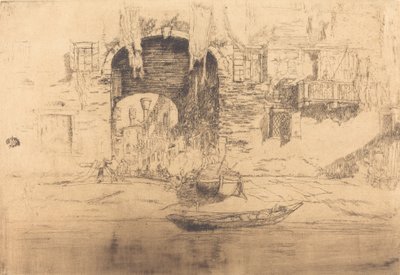 San Biagio, 18791880. od James Abbott McNeill Whistler