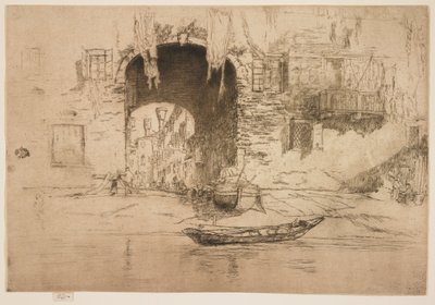 San Biagio z druhého benátského souboru od James Abbott McNeill Whistler