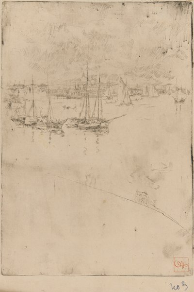 Svatý Jiří, 1879-1880. od James Abbott McNeill Whistler