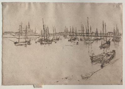San Giorgio, Benátky, 1886. od James Abbott McNeill Whistler