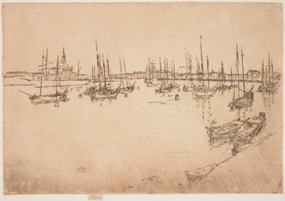 San Giorgio z Druhého benátského souboru od James Abbott McNeill Whistler