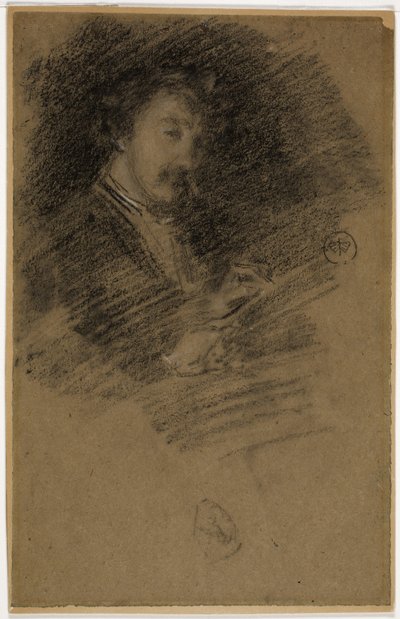 Autoportrét, 1871-73 od James Abbott McNeill Whistler