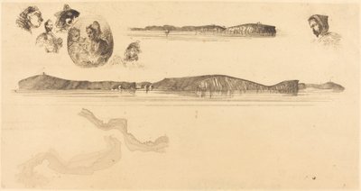 Sketches on the Coast Survey Plate, 18541855. od James Abbott McNeill Whistler