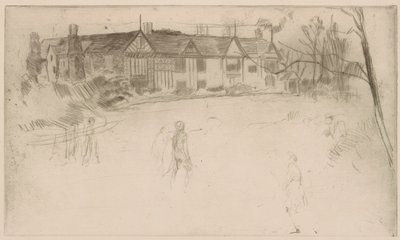 Speke Hall, 1875. od James Abbott McNeill Whistler