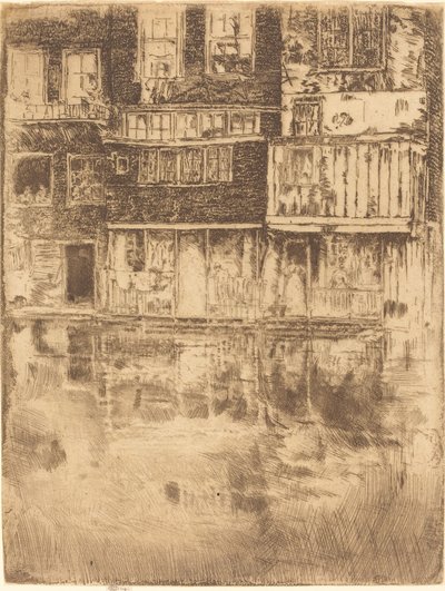 Square House, Amsterdam, 1889. od James Abbott McNeill Whistler