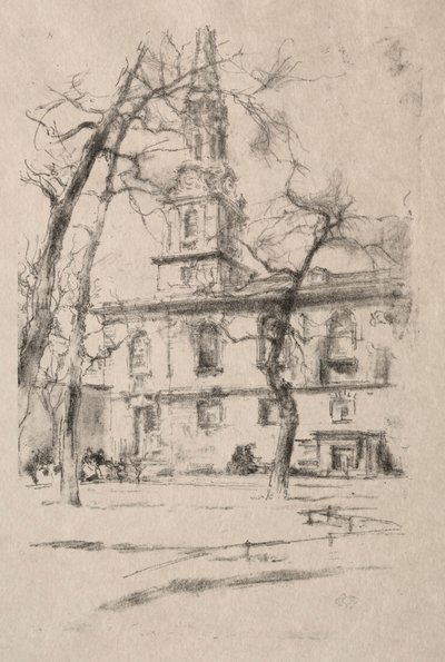 St. Giles-in-the-Fields, 1896. od James Abbott McNeill Whistler